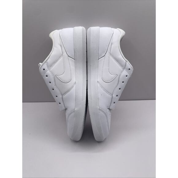 Size 10.5 - Nike Force 58 Premium SB Triple White Skateboarding Shoe DH7505-100 - Picture 6 of 10